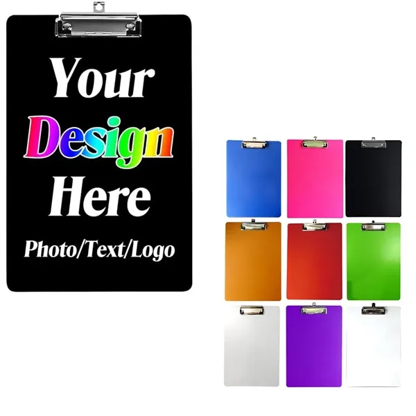 Plastic Clipboard A4 Letter Size - Plastic Clipboard A4 Letter Size - Image 0 of 2
