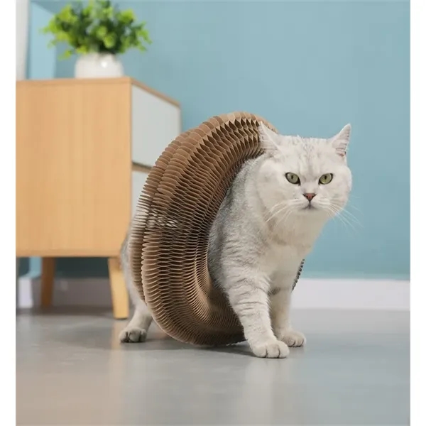 Pet Supplies Corrugated Paper Cat Scratch Toy - Pet Supplies Corrugated Paper Cat Scratch Toy - Image 4 of 6