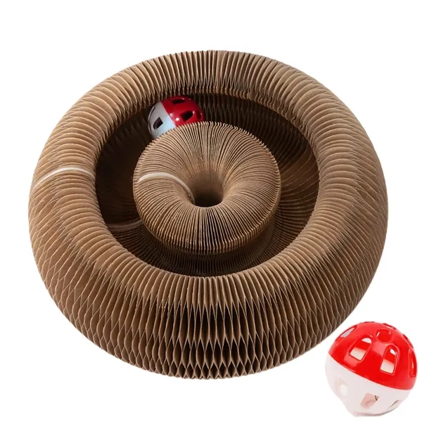 Pet Supplies Corrugated Paper Cat Scratch Toy - Pet Supplies Corrugated Paper Cat Scratch Toy - Image 6 of 6