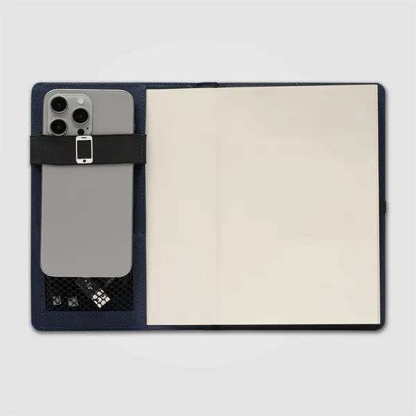 Coastal Threads Repreve Tech Organizer Notebook - A5 - Coastal Threads Repreve Tech Organizer Notebook - A5 - Image 4 of 9