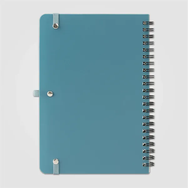Hoga Repreve Spiral Jotter Notepad - A5 - Silkscreen - Hoga Repreve Spiral Jotter Notepad - A5 - Silkscreen - Image 4 of 6