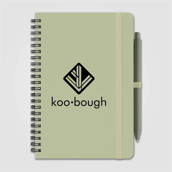 Hoga Repreve Spiral Jotter Notepad - A5 - Silkscreen - Hoga Repreve Spiral Jotter Notepad - A5 - Silkscreen - Image 5 of 6