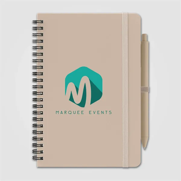 Hoga Repreve Spiral Jotter Notepad - A5 - ColorJet - Hoga Repreve Spiral Jotter Notepad - A5 - ColorJet - Image 2 of 6