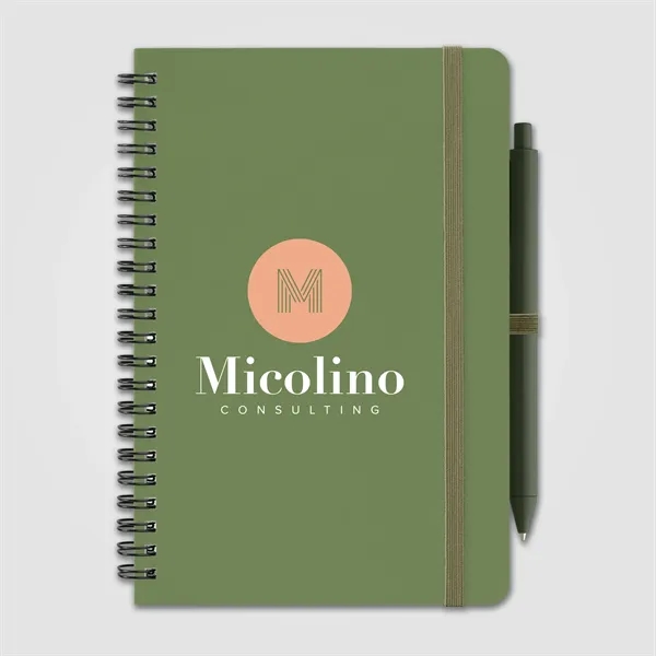 Hoga Repreve Spiral Jotter Notepad - A5 - ColorJet - Hoga Repreve Spiral Jotter Notepad - A5 - ColorJet - Image 3 of 6