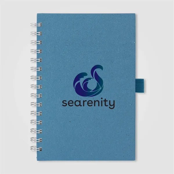 Terra Recycled Milk Carton Hard Cover Notebook - ColorJet - Terra Recycled Milk Carton Hard Cover Notebook - ColorJet - Image 2 of 5