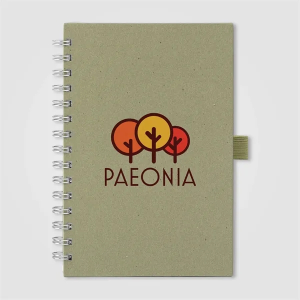 Terra Recycled Milk Carton Hard Cover Notebook - ColorJet - Terra Recycled Milk Carton Hard Cover Notebook - ColorJet - Image 3 of 5