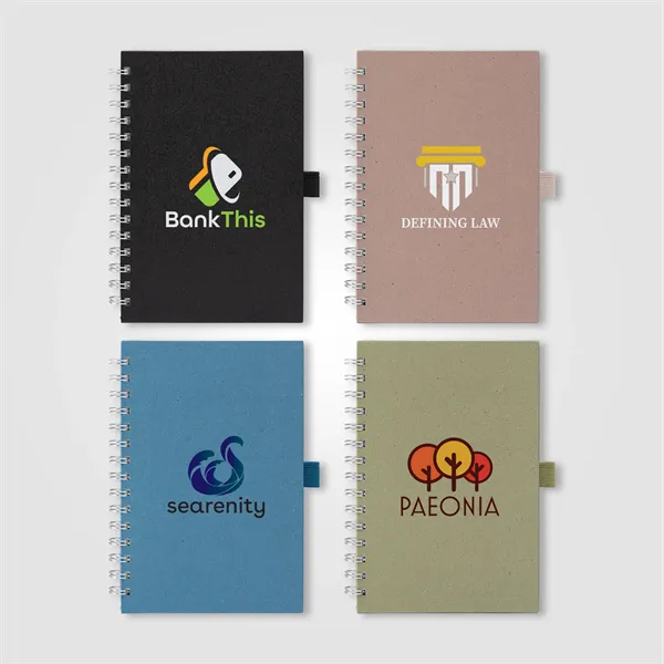 Terra Recycled Milk Carton Hard Cover Notebook - ColorJet - Terra Recycled Milk Carton Hard Cover Notebook - ColorJet - Image 0 of 5