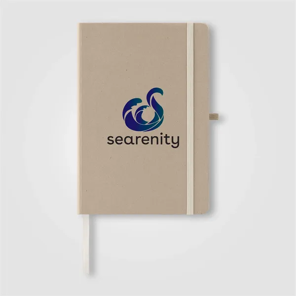 Terra Recycled Milk Carton Hard Cover Notebook - ColorJet - Terra Recycled Milk Carton Hard Cover Notebook - ColorJet - Image 3 of 5