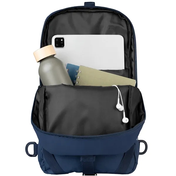 Coastal Threads™ Repreve Dual Carry Sling Bag - Silkscreen - Coastal Threads™ Repreve Dual Carry Sling Bag - Silkscreen - Image 11 of 23