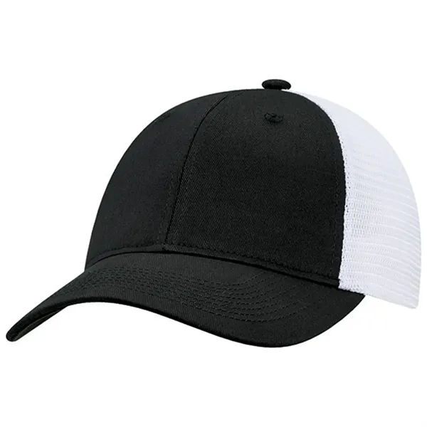 Deluxe Fit - 6 Panel Constructed Full-Fit (Mesh Back) - Deluxe Fit - 6 Panel Constructed Full-Fit (Mesh Back) - Image 4 of 12