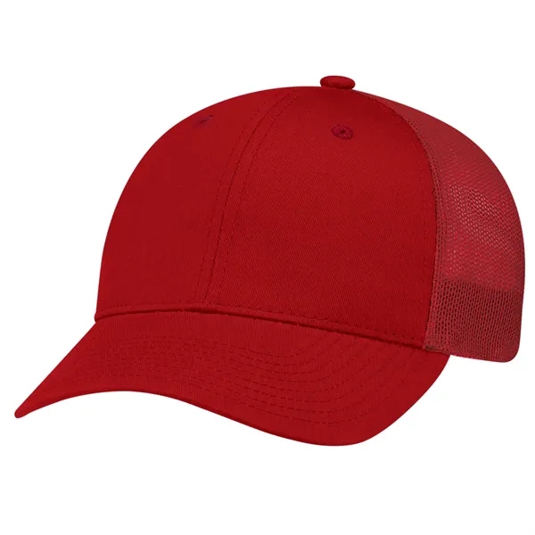 Value Cap/Headwear - 6 Panel Const. Full-Fit (Mesh Back) - Value Cap/Headwear - 6 Panel Const. Full-Fit (Mesh Back) - Image 8 of 20