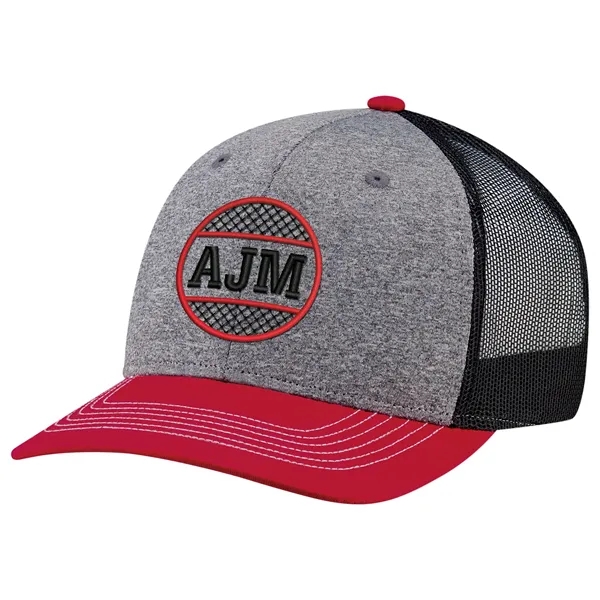 Youth Pro-Round Heather Mesh Back - Youth Pro-Round Heather Mesh Back - Image 0 of 18