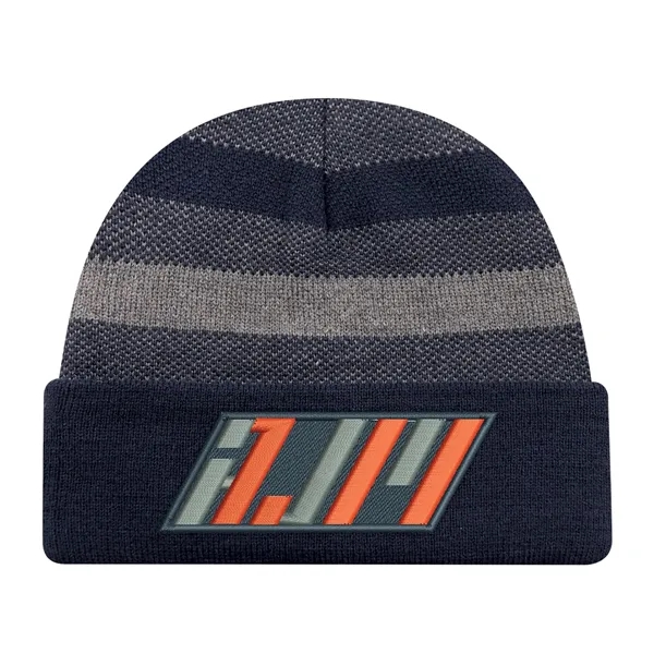 Stripe Knit Cuff Toque - Stripe Knit Cuff Toque - Image 0 of 5
