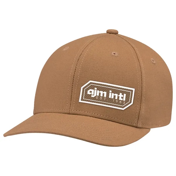 6 Panel Constructed Pro-Round Duck Canvas Baseball Cap - 6 Panel Constructed Pro-Round Duck Canvas Baseball Cap - Image 0 of 5