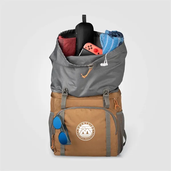 Sienna Recycled Nylon 2-in-1 Insulated Cooler Backpack