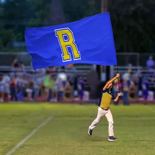 Custom 5' x 8' Spirit Flag Kit Double-Sided