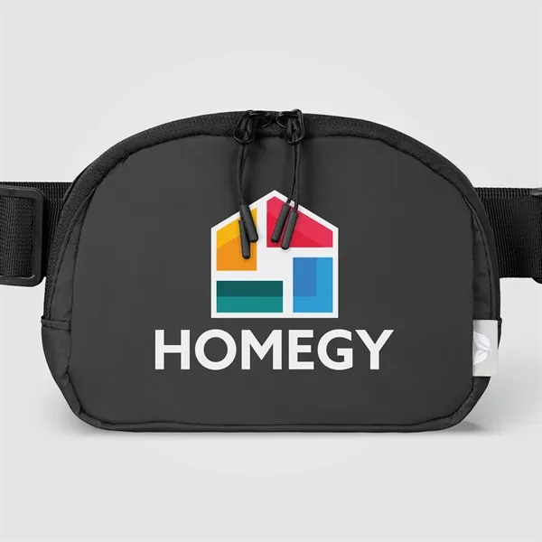 Taiga rPET Nylon Zippered Waist Bag - 40 oz - Heat Transfer - Taiga rPET Nylon Zippered Waist Bag - 40 oz - Heat Transfer - Image 7 of 10