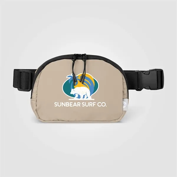 Taiga rPET Nylon Zippered Waist Bag - 40 oz - Heat Transfer - Taiga rPET Nylon Zippered Waist Bag - 40 oz - Heat Transfer - Image 3 of 10