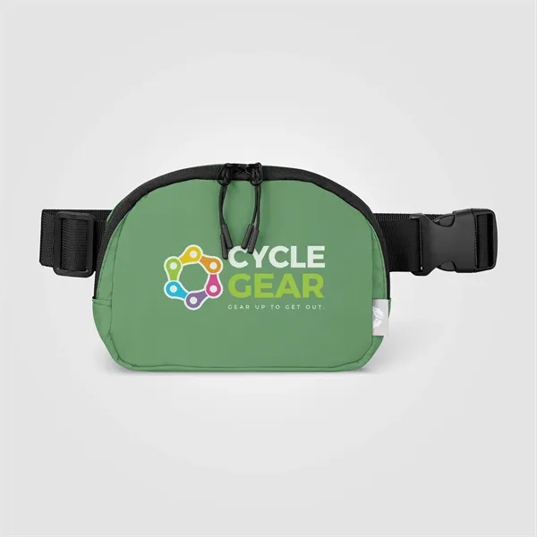 Taiga rPET Nylon Zippered Waist Bag - 40 oz - Heat Transfer - Taiga rPET Nylon Zippered Waist Bag - 40 oz - Heat Transfer - Image 6 of 10