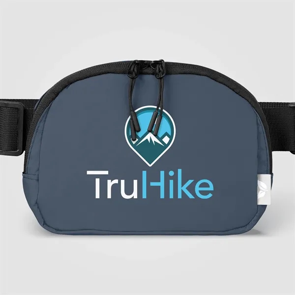 Taiga rPET Nylon Zippered Waist Bag - 40 oz - Heat Transfer - Taiga rPET Nylon Zippered Waist Bag - 40 oz - Heat Transfer - Image 8 of 10