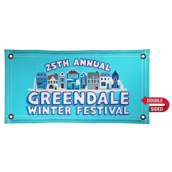 2' x 4' 18 oz. Vinyl Banner Double-Sided - 2' x 4' 18 oz. Vinyl Banner Double-Sided - Image 0 of 0