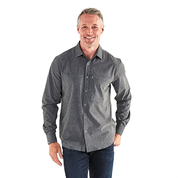 Men's Naturalist Long Sleeve Woven Shirt - Men's Naturalist Long Sleeve Woven Shirt - Image 10 of 19