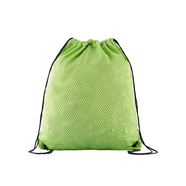 Prime Line Sports Jersey Mesh Drawstring Bag