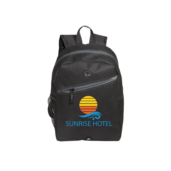 Prime Line Front Zipper Color Laptop Backpack - Prime Line Front Zipper Color Laptop Backpack - Image 1 of 17