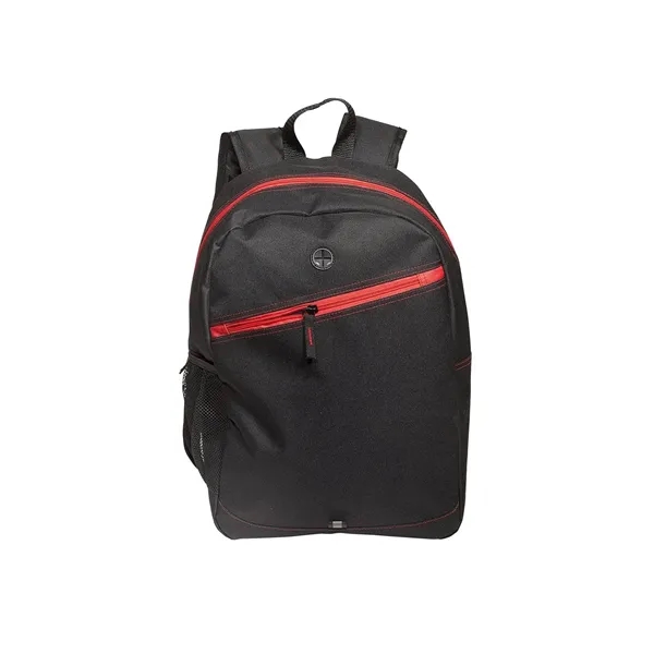 Prime Line Front Zipper Color Laptop Backpack - Prime Line Front Zipper Color Laptop Backpack - Image 5 of 17