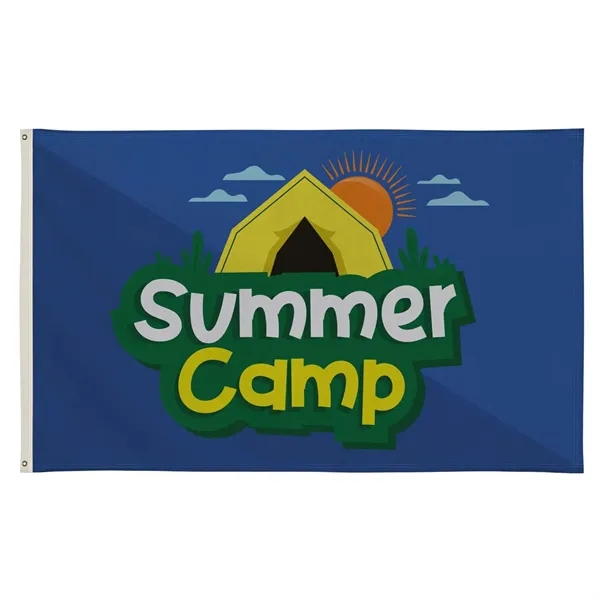 6' x 10' Polyester Flag Single-Sided - 6' x 10' Polyester Flag Single-Sided - Image 0 of 2
