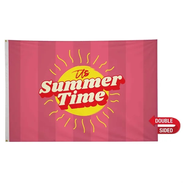 4' x 6' Polyester Flag Double-Sided - 4' x 6' Polyester Flag Double-Sided - Image 0 of 4