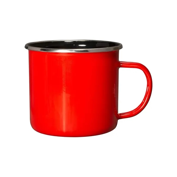 Prime Line 16.9oz Iron And Stainless Steel Log Cabin Mug
