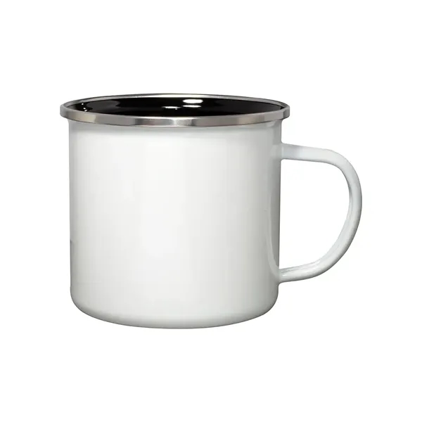 Prime Line 16.9oz Iron And Stainless Steel Log Cabin Mug