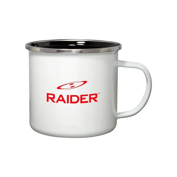 Prime Line 16.9oz Iron And Stainless Steel Log Cabin Mug