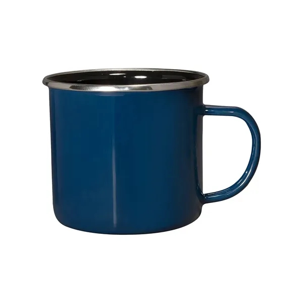 Prime Line 16.9oz Iron And Stainless Steel Log Cabin Mug