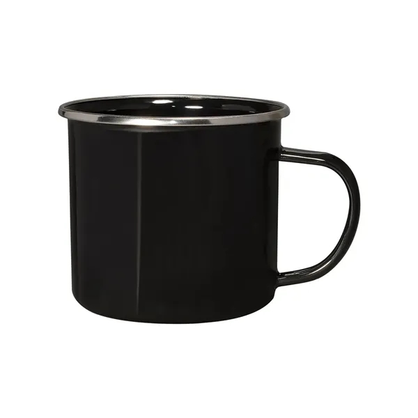 Prime Line 16.9oz Iron And Stainless Steel Log Cabin Mug
