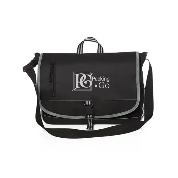 Prime Line Cutting Edge Laptop Messenger - Prime Line Cutting Edge Laptop Messenger - Image 5 of 17