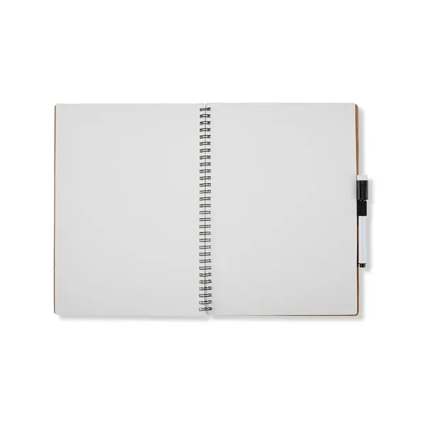 Prime Line Brainstorm Dry Erase Notebook & Marker 7.75" X... - Prime Line Brainstorm Dry Erase Notebook & Marker 7.75" X... - Image 2 of 2