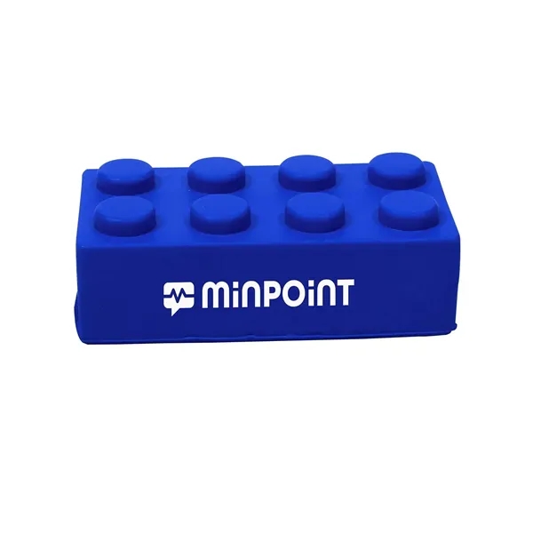 Prime Line Construction Building Block Shape Stress Ball