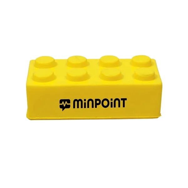 Prime Line Construction Building Block Shape Stress Ball