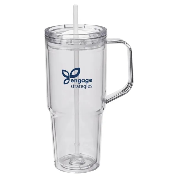 Prime Line Hampton 32oz Recycled Double Wall Tumbler With... - Prime Line Hampton 32oz Recycled Double Wall Tumbler With... - Image 0 of 19