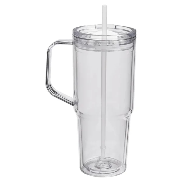 Prime Line Hampton 32oz Recycled Double Wall Tumbler With... - Prime Line Hampton 32oz Recycled Double Wall Tumbler With... - Image 3 of 19