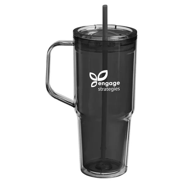 Prime Line Hampton 32oz Recycled Double Wall Tumbler With... - Prime Line Hampton 32oz Recycled Double Wall Tumbler With... - Image 9 of 19