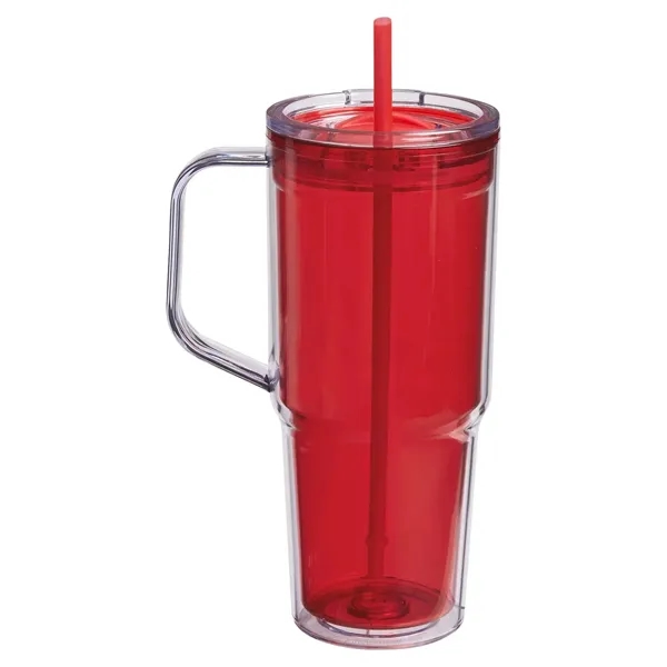 Prime Line Hampton 32oz Recycled Double Wall Tumbler With... - Prime Line Hampton 32oz Recycled Double Wall Tumbler With... - Image 12 of 19