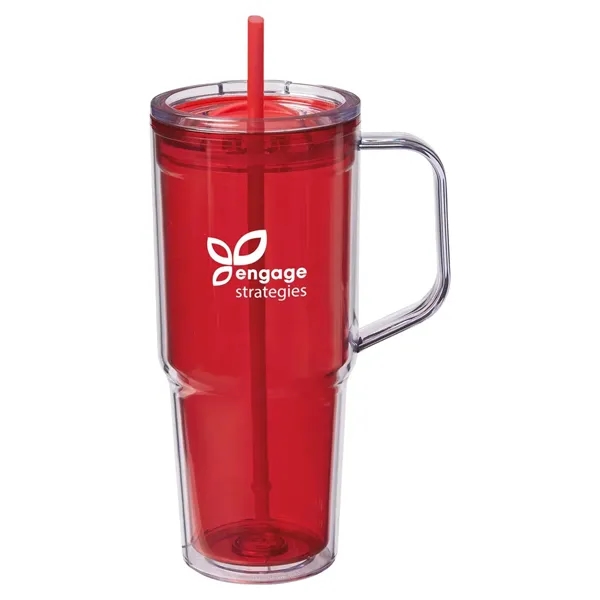 Prime Line Hampton 32oz Recycled Double Wall Tumbler With... - Prime Line Hampton 32oz Recycled Double Wall Tumbler With... - Image 13 of 19