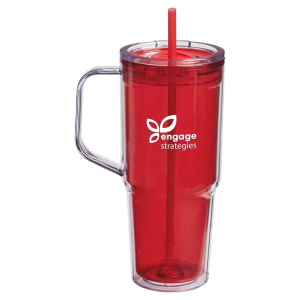 Prime Line Hampton 32oz Recycled Double Wall Tumbler With... - Prime Line Hampton 32oz Recycled Double Wall Tumbler With... - Image 14 of 19