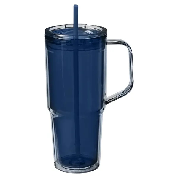 Prime Line Hampton 32oz Recycled Double Wall Tumbler With... - Prime Line Hampton 32oz Recycled Double Wall Tumbler With... - Image 15 of 19