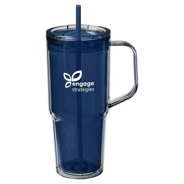 Prime Line Hampton 32oz Recycled Double Wall Tumbler With... - Prime Line Hampton 32oz Recycled Double Wall Tumbler With... - Image 18 of 19