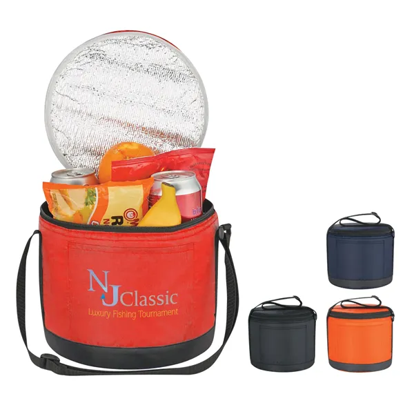 Cans-To-Go Round Kooler Bag - Cans-To-Go Round Kooler Bag - Image 0 of 19