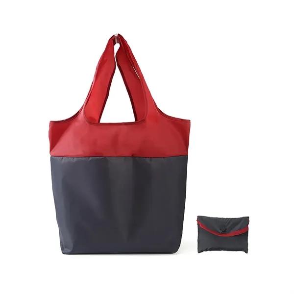 Sustainable Foldable Shopping Bag - Sustainable Foldable Shopping Bag - Image 1 of 4